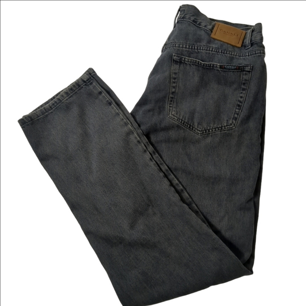 CANALI Sportswear Jeans Men's 52 EU Blue Gray